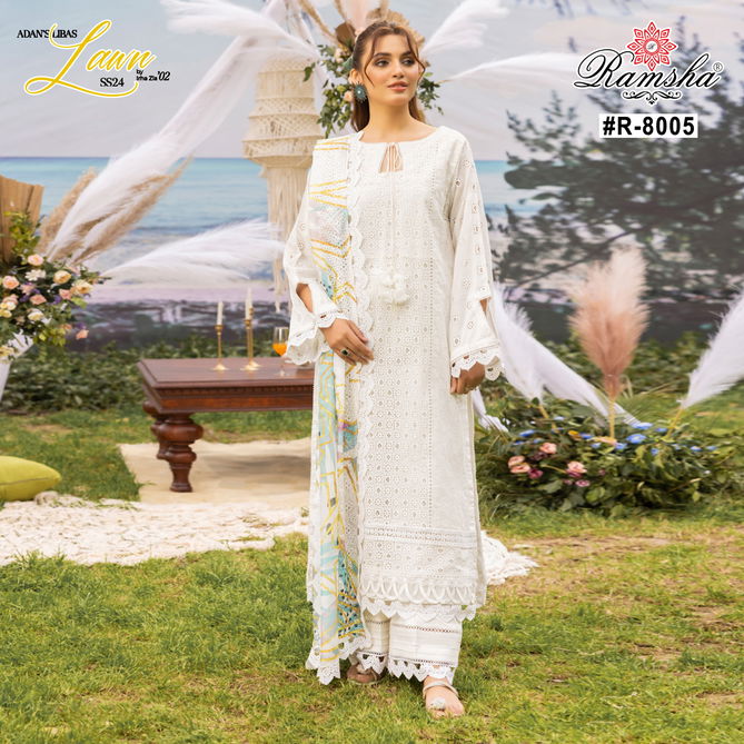 Adan Libas Vol 1 By Ramsha Embroidered Pakistani Readymade Suits Wholesale Shop In Surat
